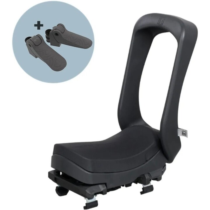 Urban Iki Junior Asiento de Maletero Set con Llave Negro