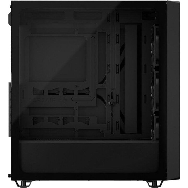 Corsair 3200D RS PC Tower ATX Case with Tempered Glass Side Panel and 3 USB-C Fans