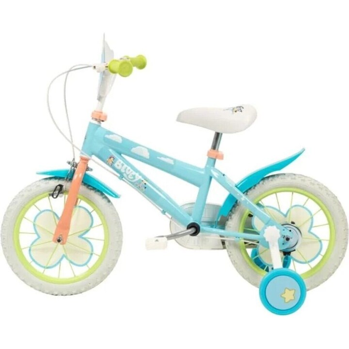 Toimsa Bluey 1459, Vélo enfant, 14 pouces, bleu blanc