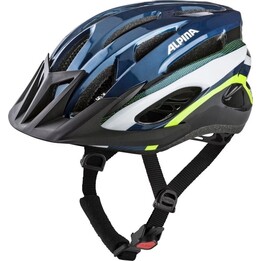 Alpina MTB 17 Casco de Bicicleta 58-61 Azul Oscuro Neón