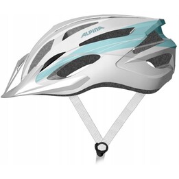 Alpina MTB 17, casque de vélo, taille 54-58, blanc bleu clair
