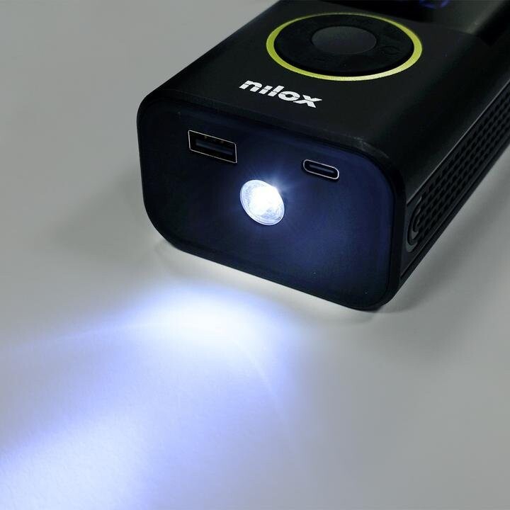 Nilox NXAIRPUMP, pompe à air électrique, portable, noir