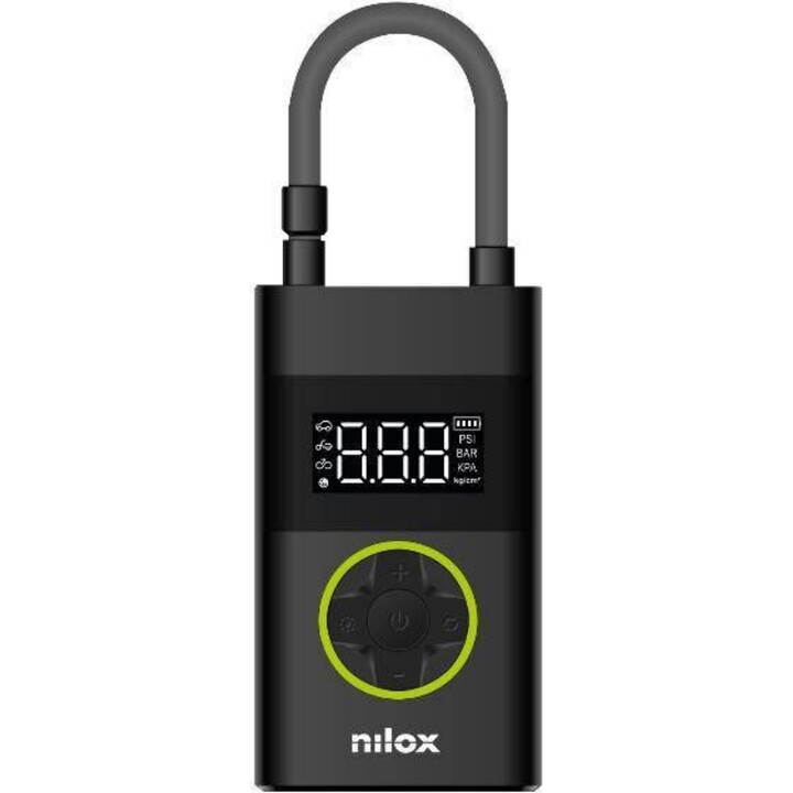 Nilox NXAIRPUMP, pompe à air électrique, portable, noir