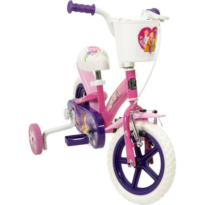 Huffy Disney Princess 22414W, Bicicleta para crianças, 12 polegadas, cor-de-rosa