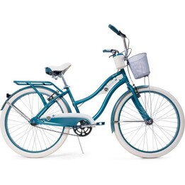 Huffy Deluxe Cruiser, Cruiser Fahrrad, 26 Zoll, Smaragd