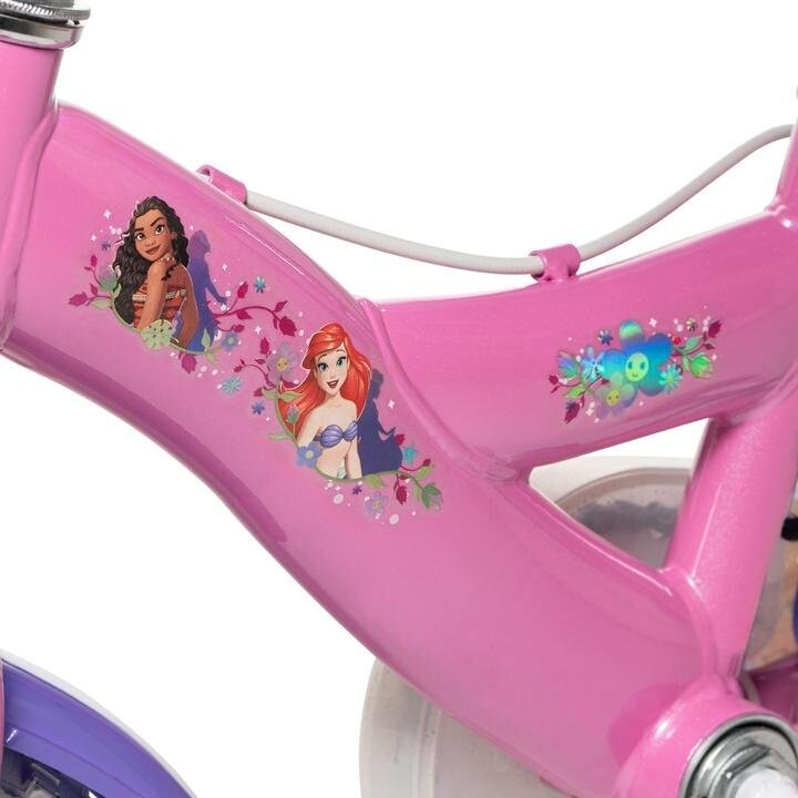 Huffy Disney Princess 22494W, Bicicleta para crianças, 12 polegadas, cor-de-rosa