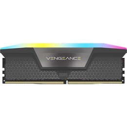 Corsair Vengeance RGB CMH16GX5M1E6000Z36 16GB 1x16GB DDR5 6000MHz CL36 AMD EXPO Intel XMP Gray RAM Mémoire
