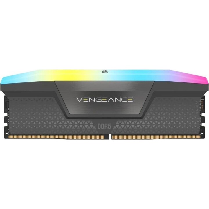 Corsair Vengeance RGB CMH16GX5M1E6000Z36 16GB 1x16GB DDR5 6000MHz CL36 AMD EXPO Intel XMP Gray RAM Memory