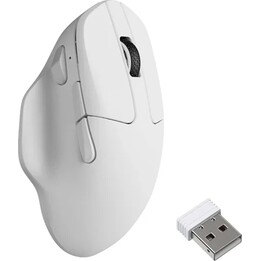 Keychron M7 Wireless Optical USB Mouse/White M7-A24