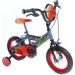 Huffy Avengers 22381W, Bicicleta para crianças, 12 polegadas, azul vermelho