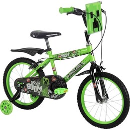 Huffy Minecraft 21404W, vélo pour enfants, 16 pouces, vert