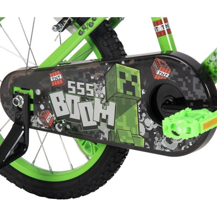 Huffy Minecraft 21404W, Bicicleta para crianças, 16 polegadas, verde