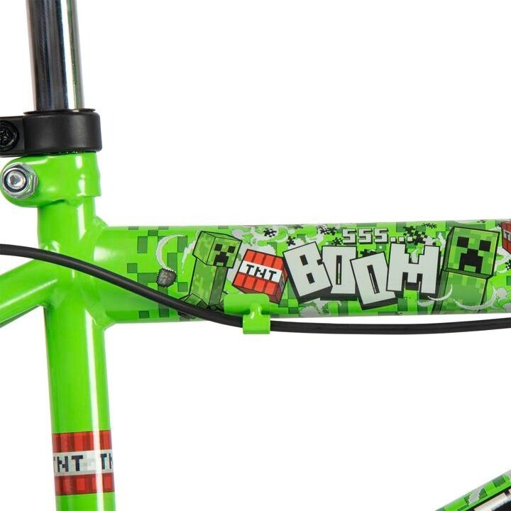 Huffy Minecraft 21404W, Bicicleta para crianças, 16 polegadas, verde