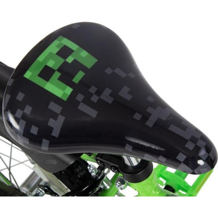 Huffy Minecraft 21404W, Bicicleta para crianças, 16 polegadas, verde