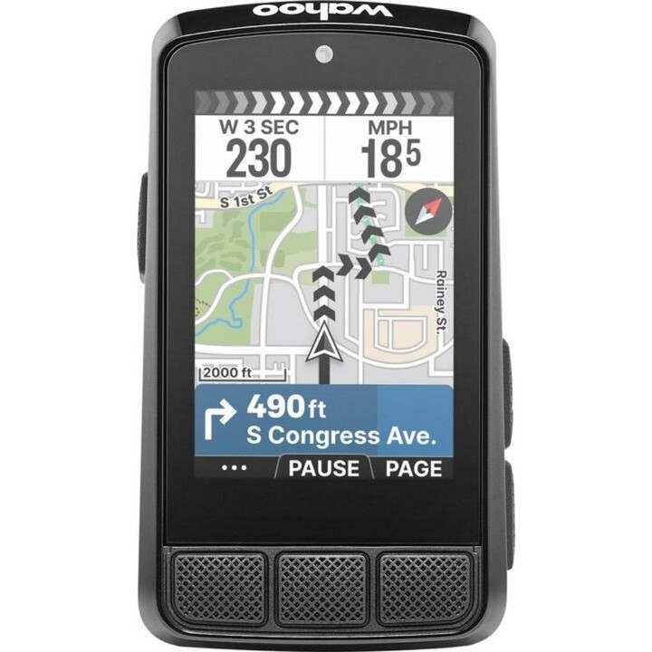 Wahoo ELEMNT BOLT V2, GPS Bike Computer, Smart Navigation, Black