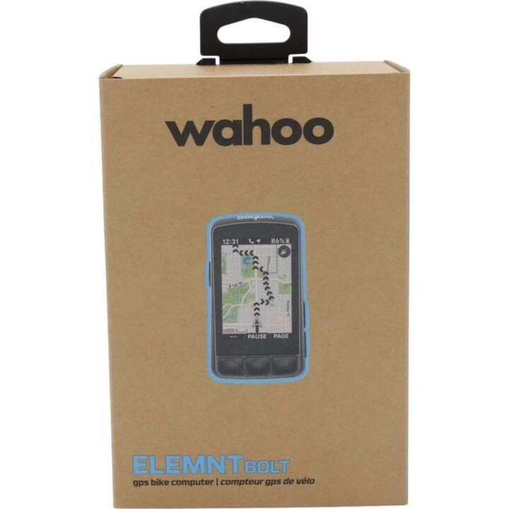 Wahoo ELEMNT BOLT V2, GPS Bike Computer, Smart Navigation, Black