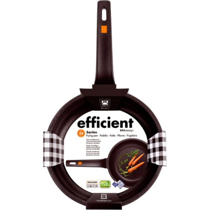 Frigideira de alumínio fundido BRA Efficient 28cm