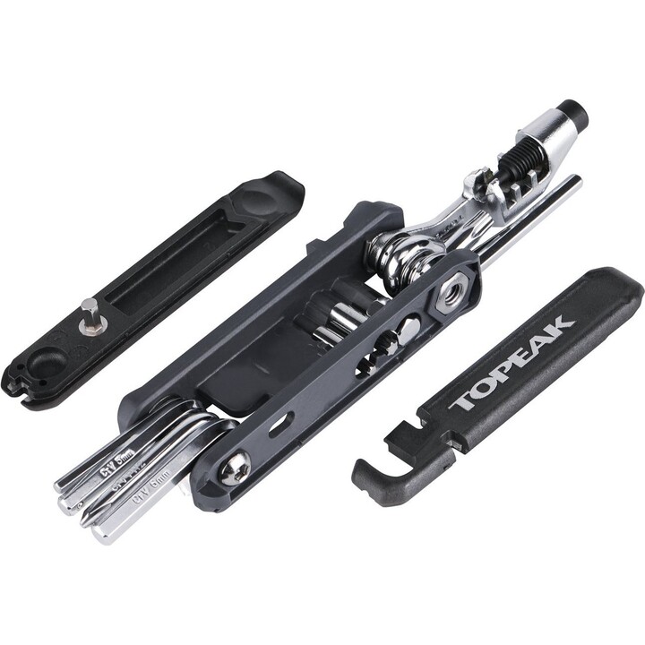 Topeak Hexus X, Multi-tool, 21 Functions, Black