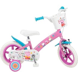 Toimsa Peppa Pig 1195, bicicleta para crianças, 12 polegadas, cor-de-rosa