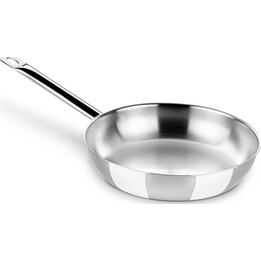 BRA Professional 30cm Edelstahl 18/10 Bratpfanne, Dreifachboden, Voll-Induktion 220°C