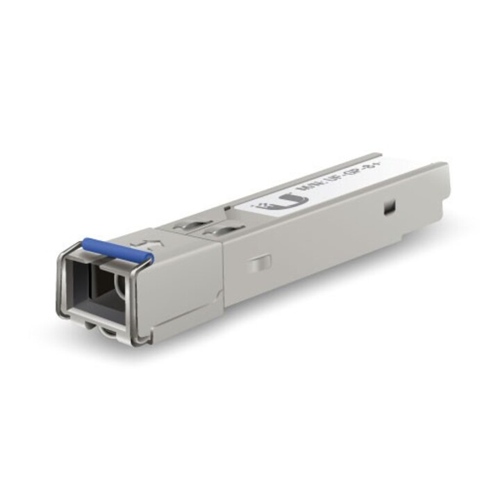 Module SFP Ubiquiti UF-GP-B+, Ufiber, 1,25 Gbit/s, SC/UPC, émission 1490 nm, réception 1310 nm, monomode