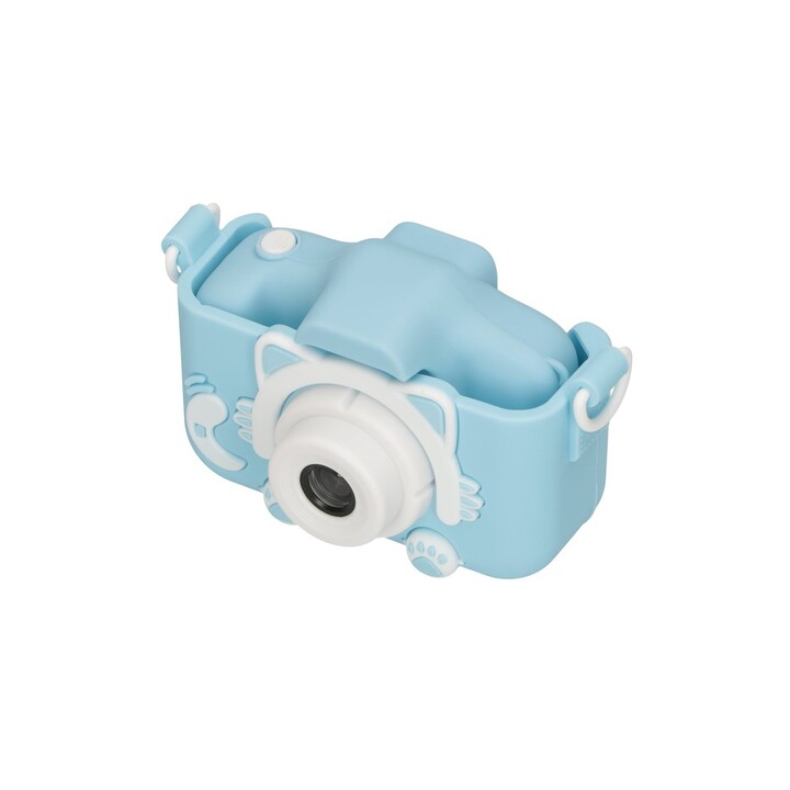 Caméra numérique Extralink Kids H27 bleue, 1080p 30 ips, écran 2 pouces