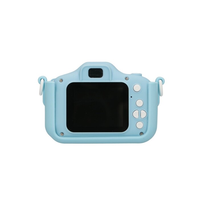 Caméra numérique Extralink Kids H27 bleue, 1080p 30 ips, écran 2 pouces
