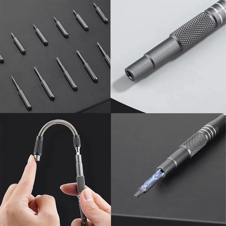 Extralink Magnetic Key Set, 128-in-1 Precision Screwdriver Set