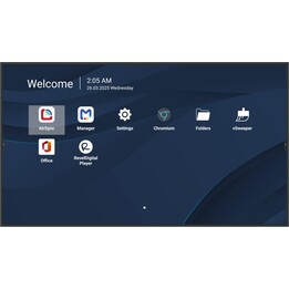 Viewsonic CDE5531-1C, display digitale commerciale 4K da 55 pollici