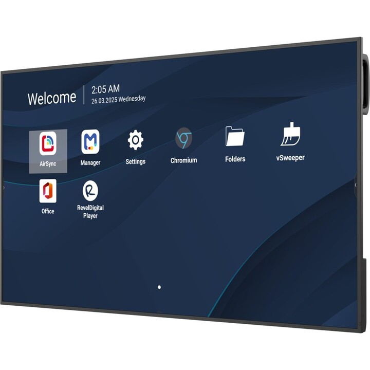 Pantalla digital comercial Viewsonic CDE5531-1C de 55 pulgadas y 4K