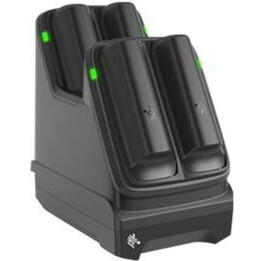 Zebra SAC-MC2X-4SCHG-01 MC22/MC27 Chargeur de batterie à 4 emplacements Std/Ext Capacity Noir