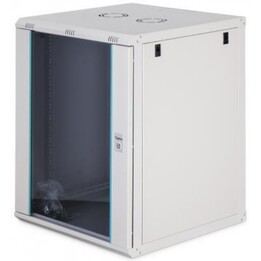 Assmann DN-37114 Dynamic-N 16U 19" Wall Rack 785x600x600mm Glass Door Gray 60kg Non montato