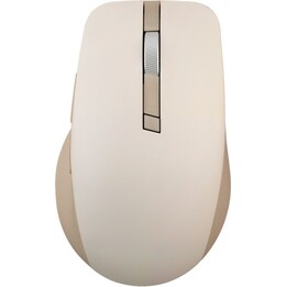 Ratón inalámbrico de oficina ASUS MD200 Silent Plus RF, color beige.