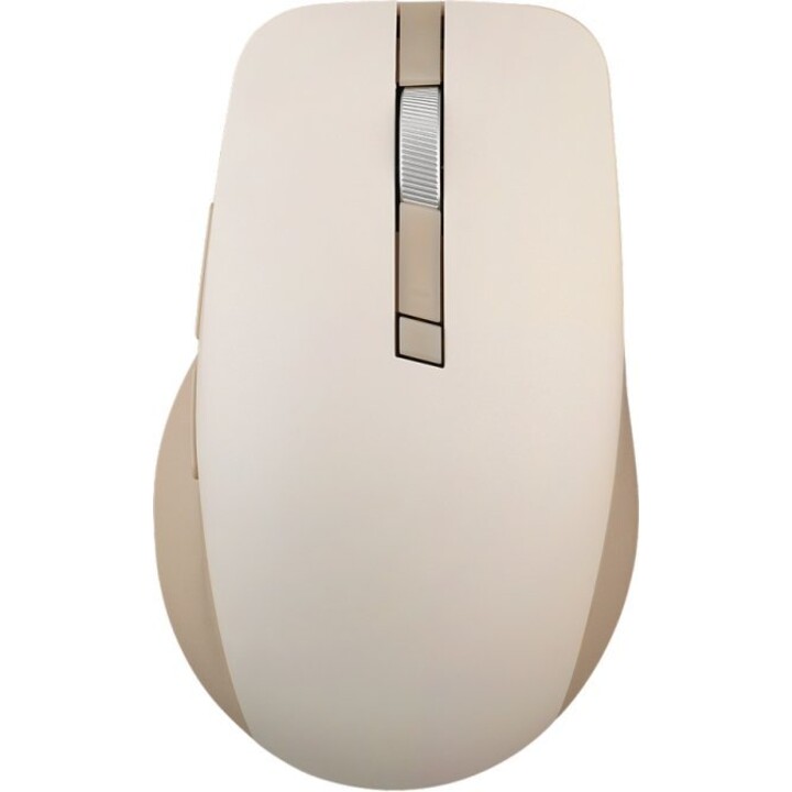 ASUS MD200 Silent Plus Büro Maus Wireless RF, beige