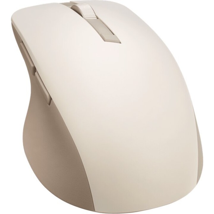 Ratón inalámbrico de oficina ASUS MD200 Silent Plus RF, color beige.