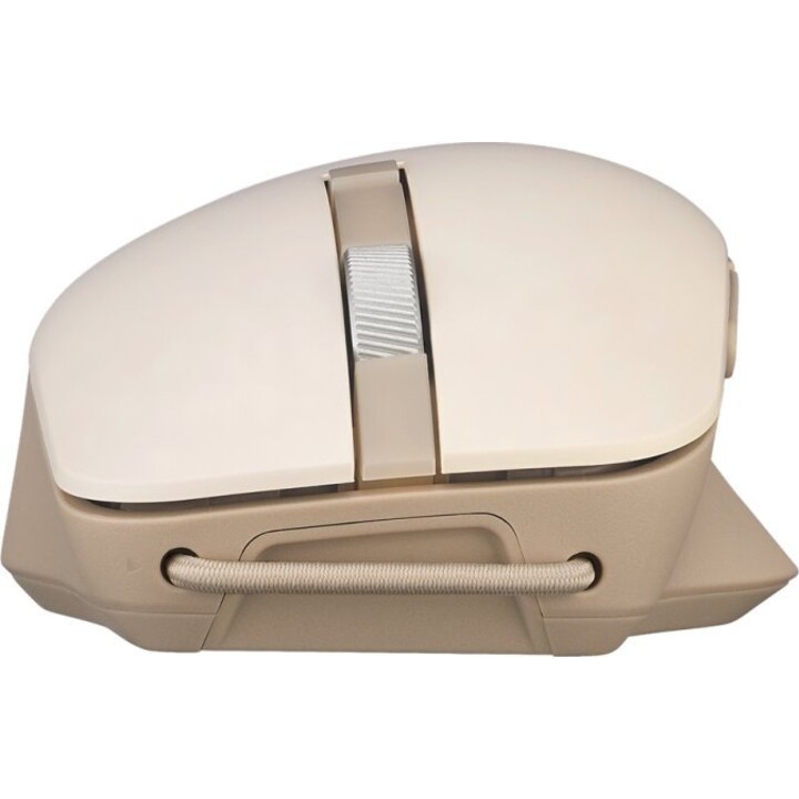 Ratón inalámbrico de oficina ASUS MD200 Silent Plus RF, color beige.