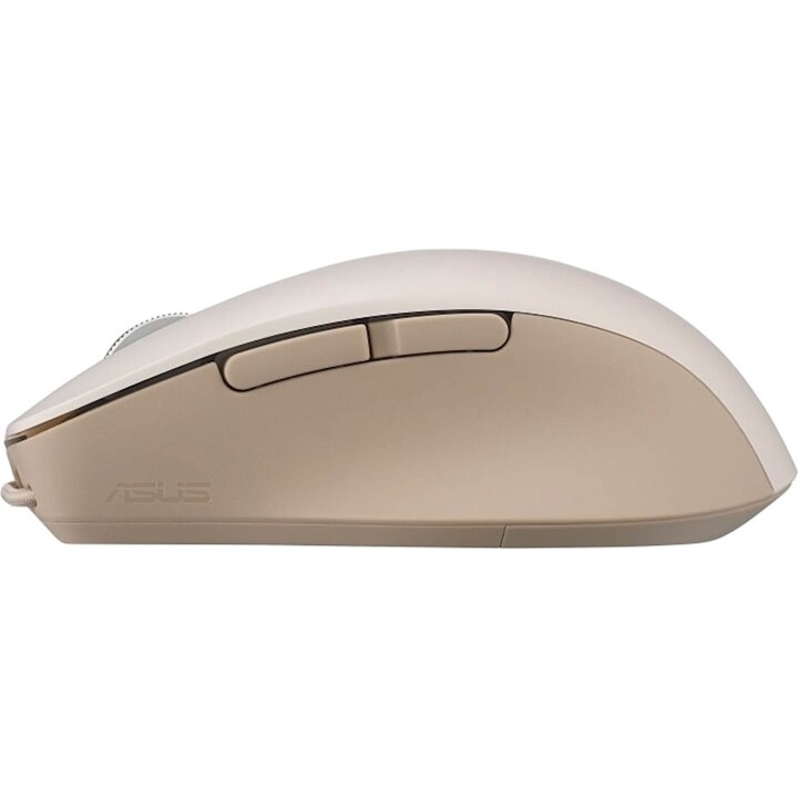 Ratón inalámbrico de oficina ASUS MD200 Silent Plus RF, color beige.