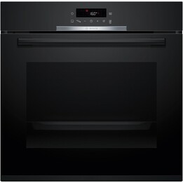 Forno Bosch Série 4 HBA372EB4, 71L 3600W com funções automáticas e auto-limpeza integrada, Preto