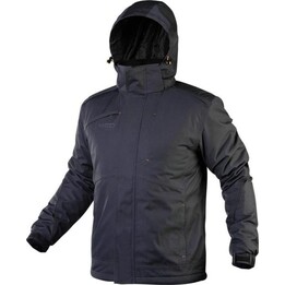 Neo Tools, 81-575-L, Technische Arbeitsjacke, Größe L, Blau/Schwarz