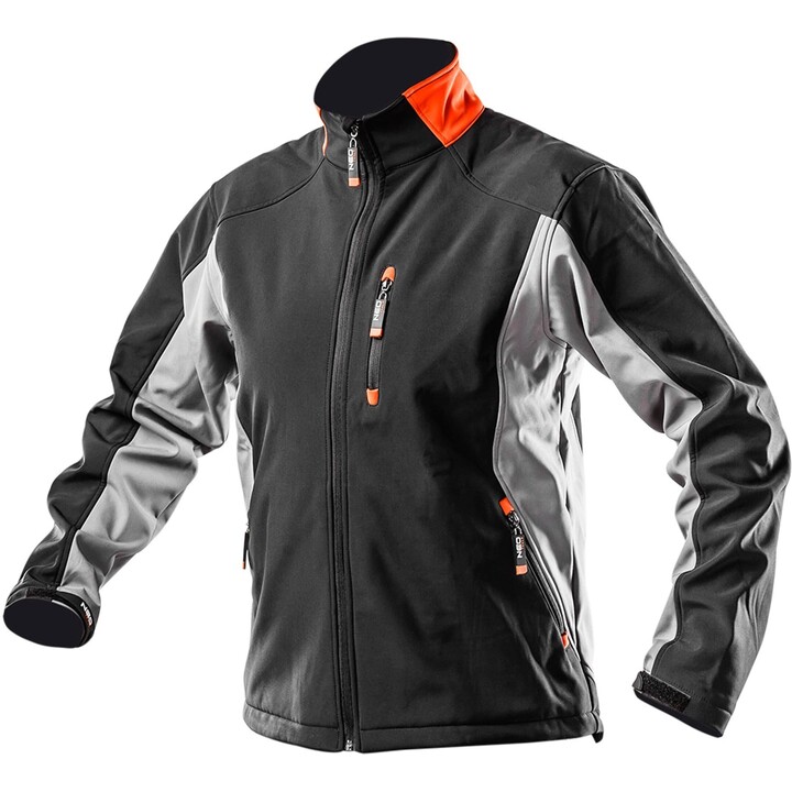 Neo Tools, 81-550-L, Functional work jacket, Size L (52), Black/Grey