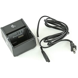Zebra SAC-MPP-1BCHGEU1-01 Cargador de batería de 1 ranura EU PowerPrecision+ ZQ500/600 QLn P4T Negro