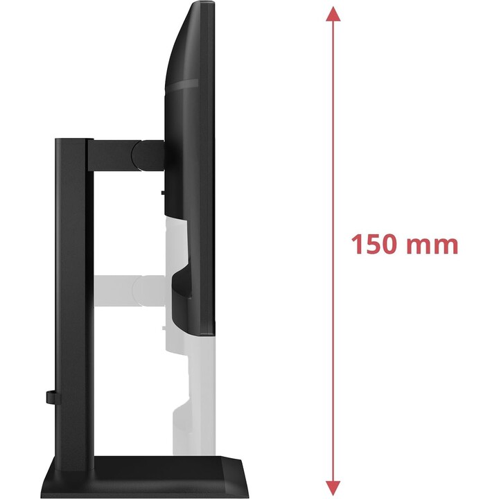 AOC 24P4U monitor de ecrã 60,5 cm (23.8") 1920 x 1080 pixels Full HD Preto