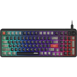 Keyboard Gaming Black US/Forge GK110 US MSI