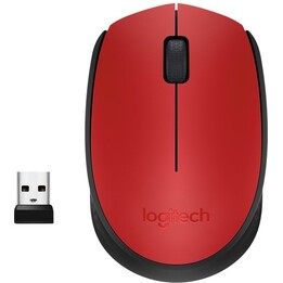 Mouse Logitech Wireless M171 Black/red