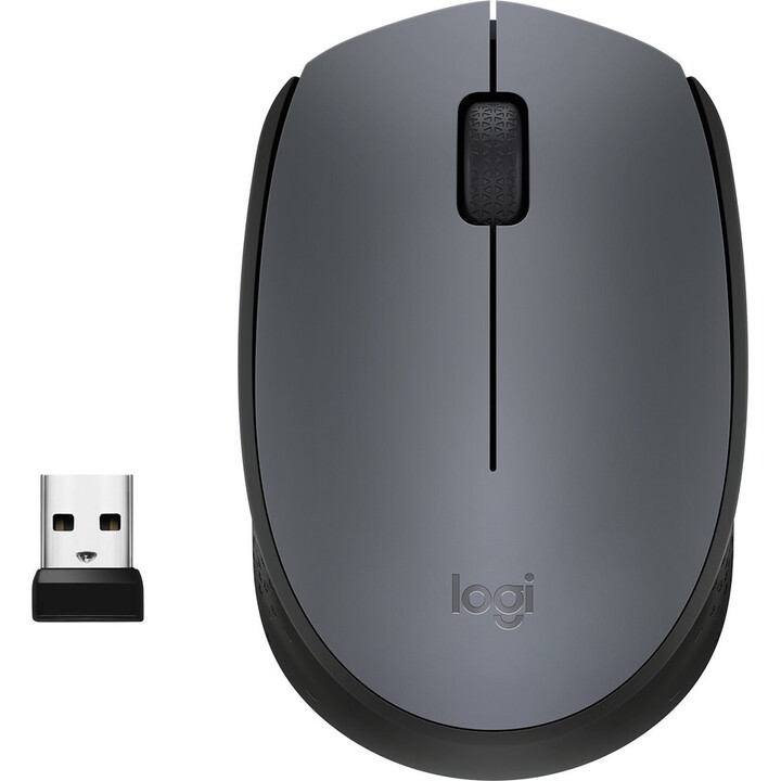 Logitech M170 Ambidextrous RF Wireless Optical Mouse 1000 DPI