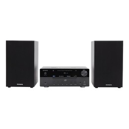 Micro Chain AIWA MSBTU-550BK 50W RMS CD Radio AUX USB Colore Nero