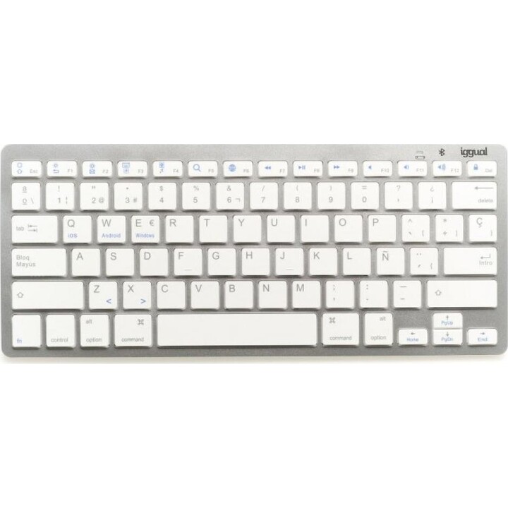 IGGUAL Bluetooth Slim TKL-BT Silver