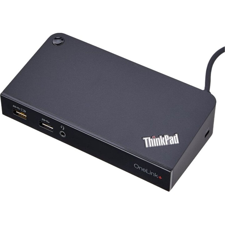 Base de ligação para computadores portáteis Lenovo ThinkPad OneLink e replicador de portas USB 3.2