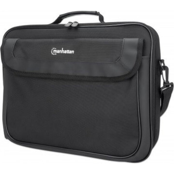 Cartella Manhattan Cambridge per laptop da 15,6", nero