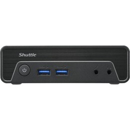 Barebone Shuttle NE10N Intel N100 16GB RAM M.2 SSD VESA Passivkühlung